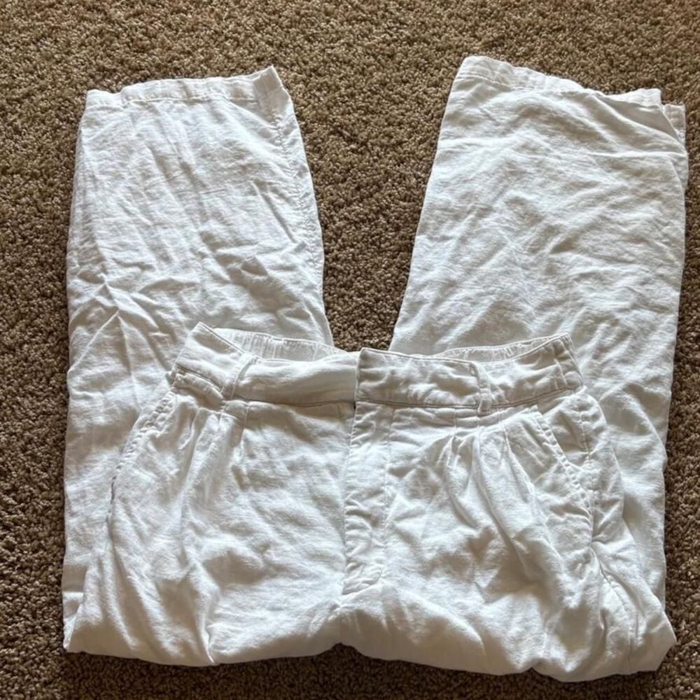 Abercrombie-fitch Women's White Trousers